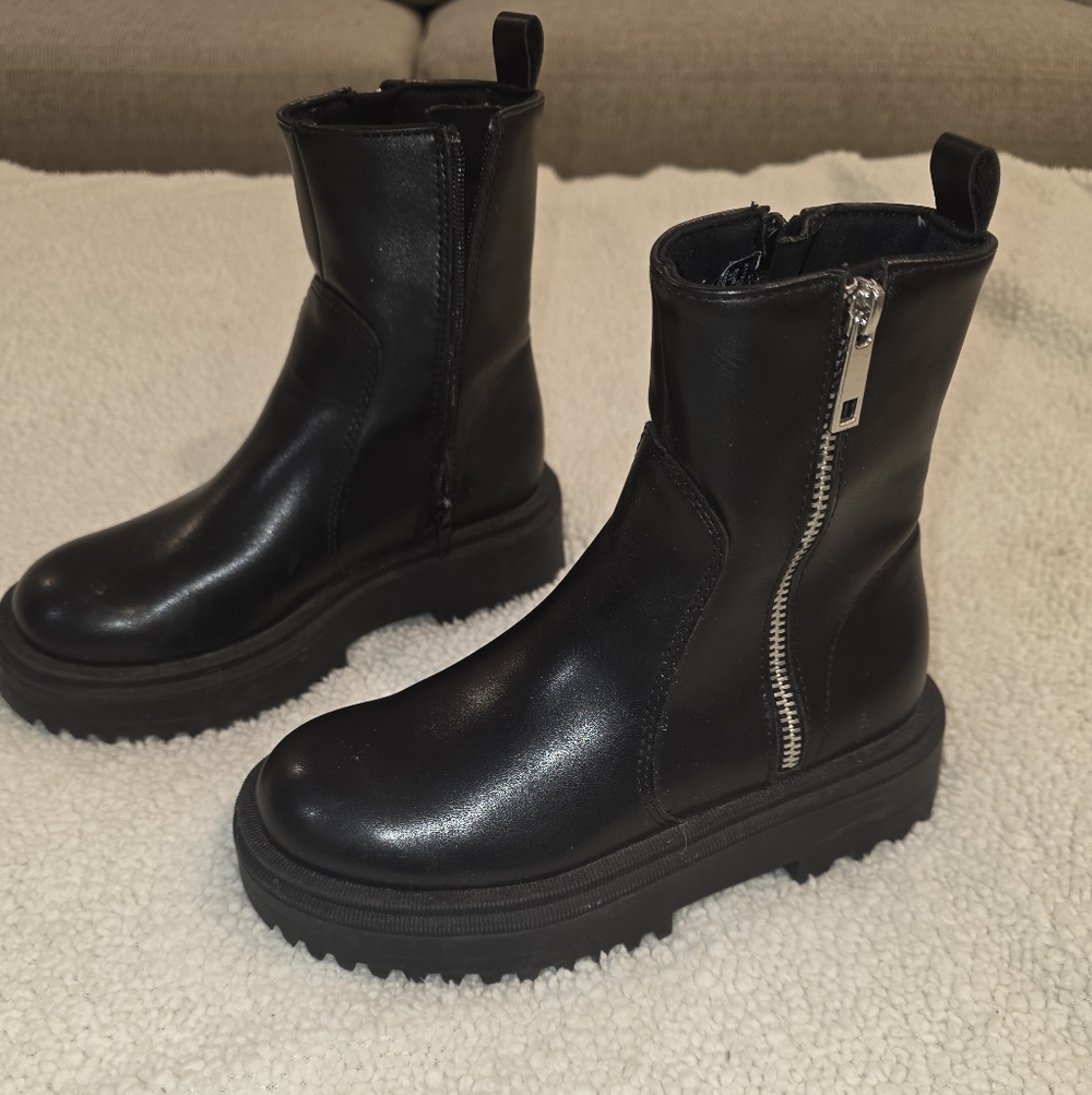 Zara Kids Black Boots